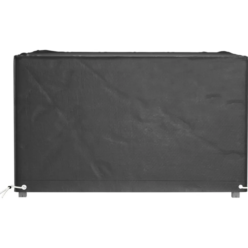 VIDAXL - Housses de salon de jardin 2 pcs 8 œillets 125x125x75 cm carré