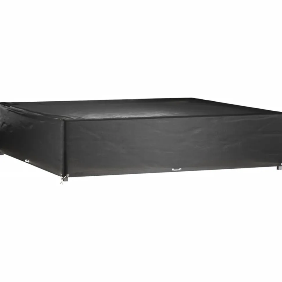 VIDAXL - Housses de salon de jardin 2 pcs 16 œillets 240x240x55 cm carré