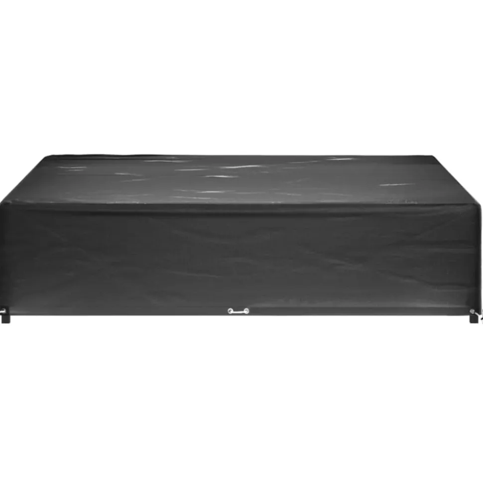 VIDAXL - Housses de salon de jardin 2 pcs 16 œillets 240x240x55 cm carré
