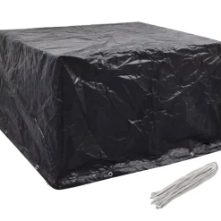 VIDAXL - Housses de salon de jardin 2 pcs 8 œillets 135x135x90 cm