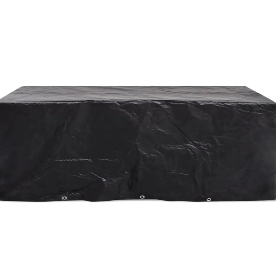 VIDAXL - Housses de salon de jardin 2 pcs rotin 10 œillets 229 x 113 cm