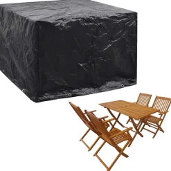 VIDAXL - Housses de salon de jardin 2 pcs 8 œillets 122x112x98 cm