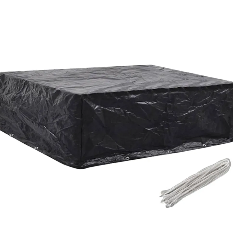 VIDAXL - Housses de salon de jardin 2 pcs 8 œillets 250x210x90 cm