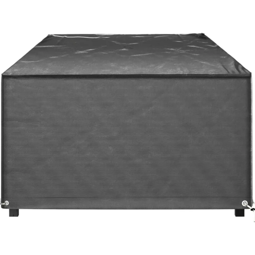 VIDAXL - Housses pour chaise longue 2 pcs 12 œillets 205x75x40 cm pe