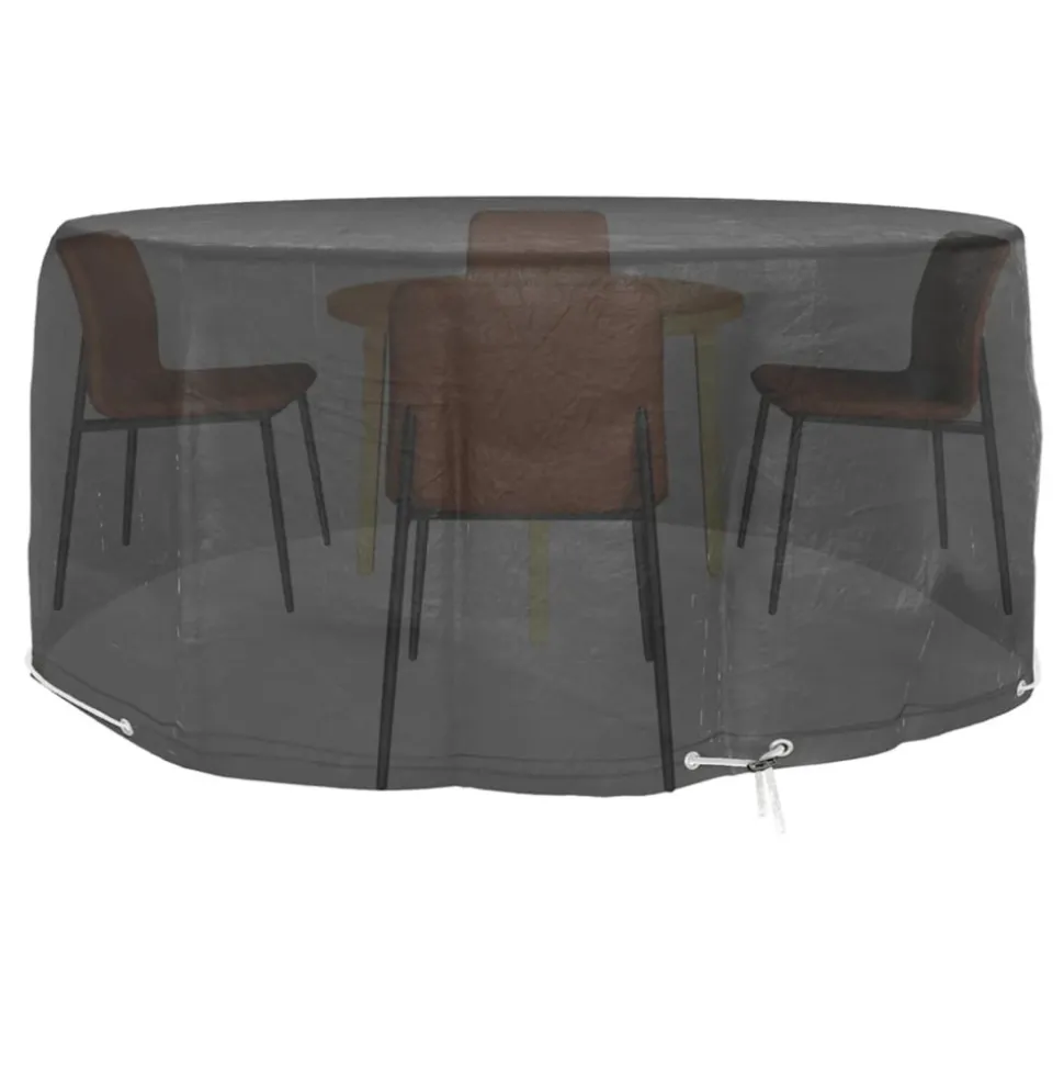 VIDAXL - Housses pour meubles de jardin 2 pcs 10 œillets ø260x90 cm rond