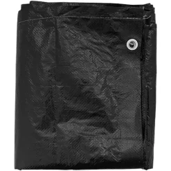 VIDAXL - Housses pour meubles de jardin 2 pcs 6 œillets ø125x75 cm rond
