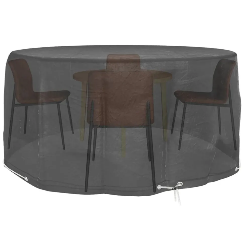 VIDAXL - Housses pour meubles de jardin 2 pcs 10 œillets ø230x90 cm rond