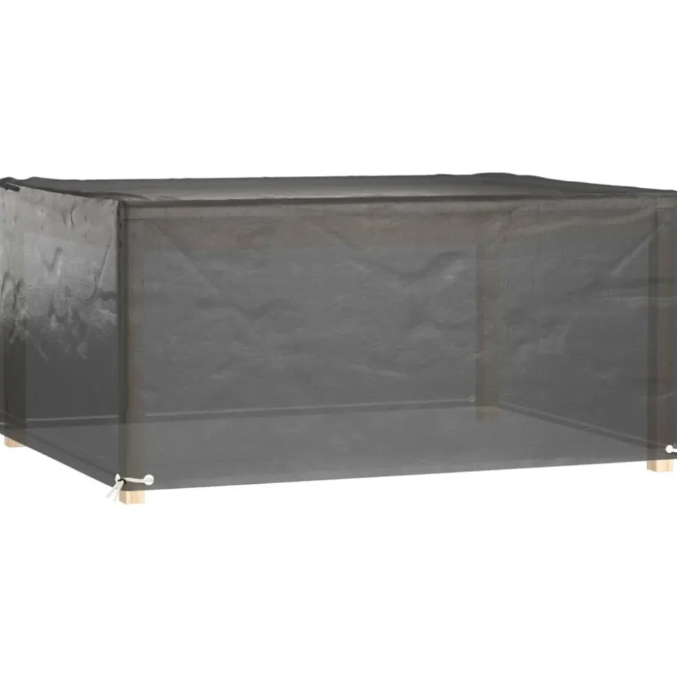 VIDAXL - Housses salon de jardin2pcs 8œillets 180x135x80cm rectangulaire