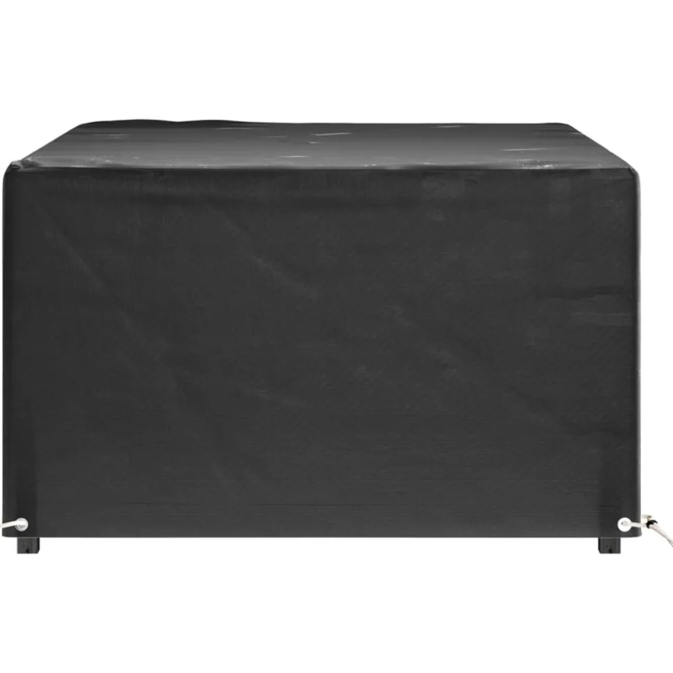 VIDAXL - Housses salon de jardin2pcs 8œillets 180x135x80cm rectangulaire