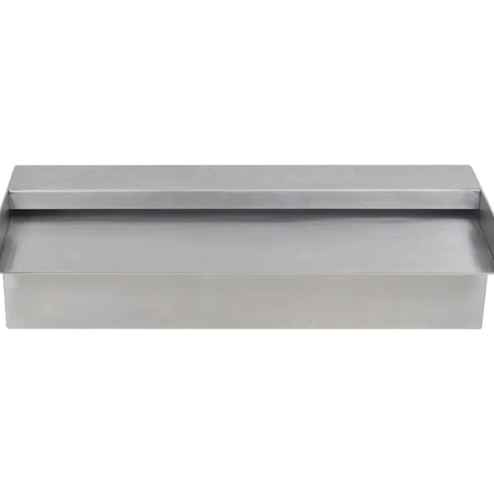 VIDAXL - Lame d'eau rectangulaire 30 cm acier inoxydable pour piscine
