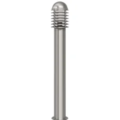VIDAXL - Lampadaire d'extérieur acier inoxydable