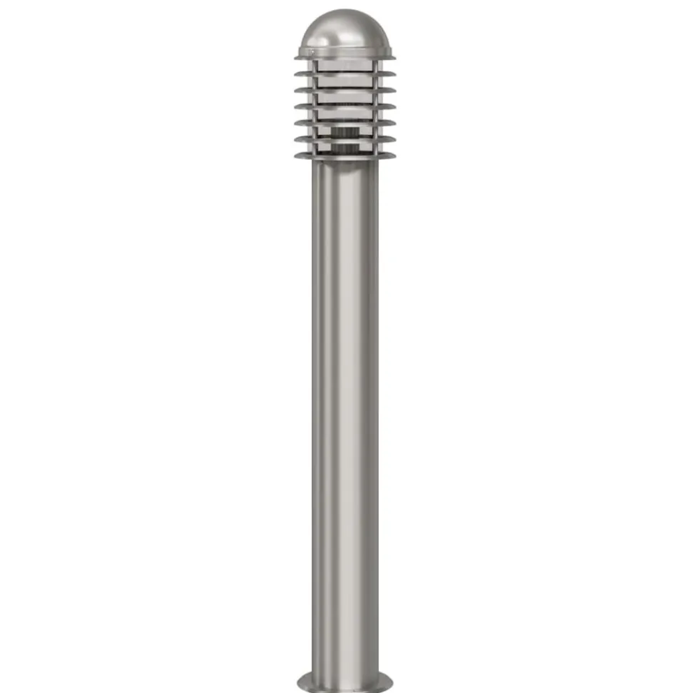 VIDAXL - Lampadaire d'extérieur acier inoxydable