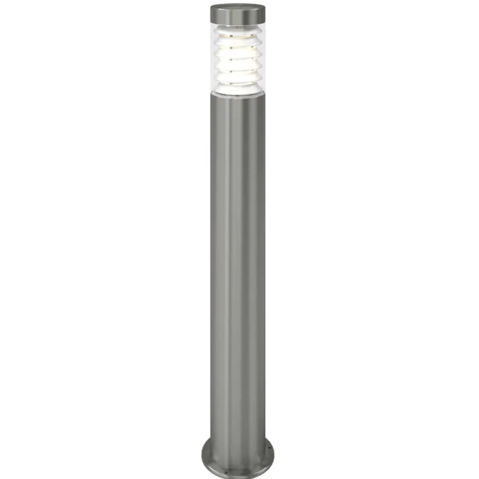 VIDAXL - Lampadaire d'extérieur acier inoxydable