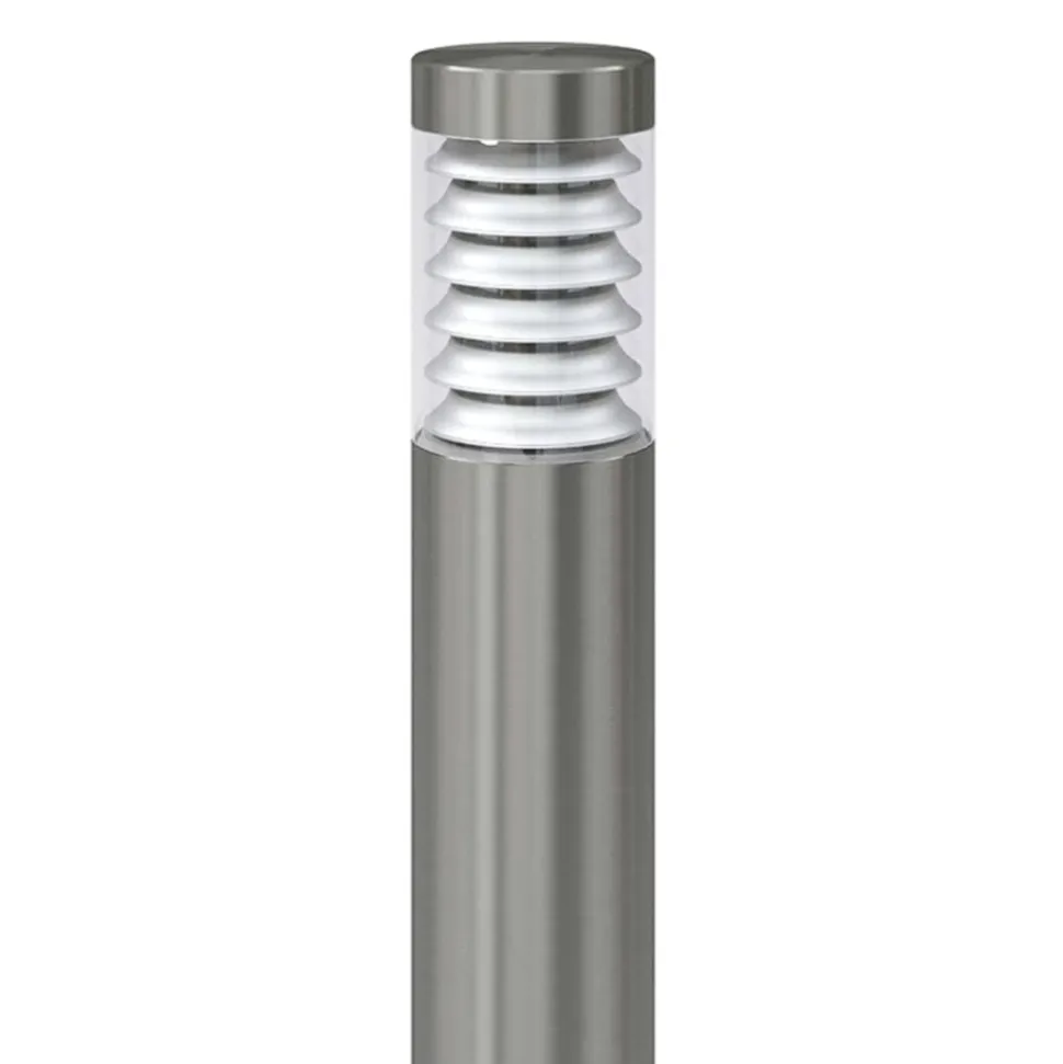 VIDAXL - Lampadaire d'extérieur acier inoxydable