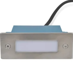 VIDAXL - Lampe d'escalier encastrée à 2 led 44x111x56 mm