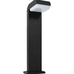 VIDAXL - Lampe led d'extérieur 9 w noir ovale