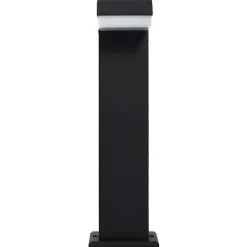 VIDAXL - Lampe led d'extérieur 9 w noir ovale