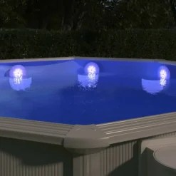VIDAXL - Lampe led flottante submersible de piscine avec télécommande
