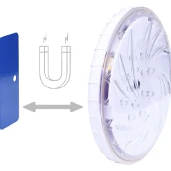 VIDAXL - Lampe led flottante submersible de piscine avec télécommande