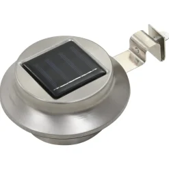 VIDAXL - Lampe solaire à led ronde d'extérieur 6 pcs 12 cm blanc