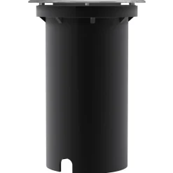 VIDAXL - Lampes au sol à led d'extérieur 3 pcs rond