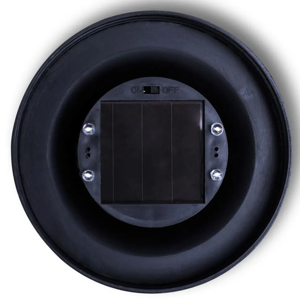 VIDAXL - Lampes d'allée à led 2 pcs 30 cm avec piquet de sol