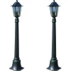 VIDAXL - Lampes de jardin 2 pcs 105 cm
