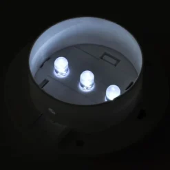 VIDAXL - Lampes solaires 6 pcs pour clôture gouttière blanc