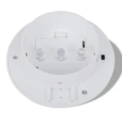 VIDAXL - Lampes solaires 6 pcs pour clôture gouttière blanc