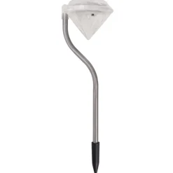 VIDAXL - Lumière led solaire de jardin 6 pcs 9x7,8x29,5 cm