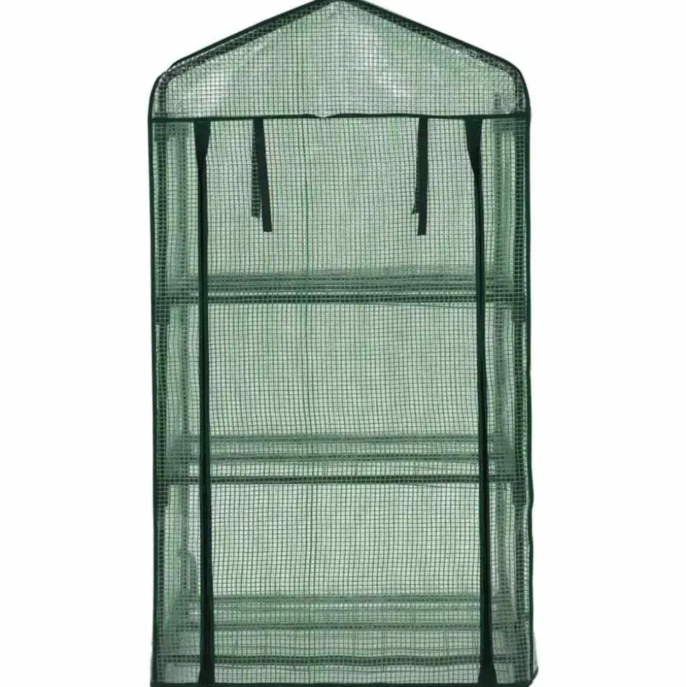 VIDAXL - Mini-serre à 3 niveaux 69x49x125 cm