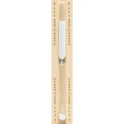 VIDAXL - Minuterie à sable pour sauna 15 minutes bois massif de pin