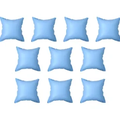 VIDAXL - Oreillers gonflables de housse de piscine hors sol 10 pcs pvc