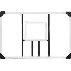 VIDAXL - Panneau de basket-ball transparent 106x69x3 cm polycarbonate