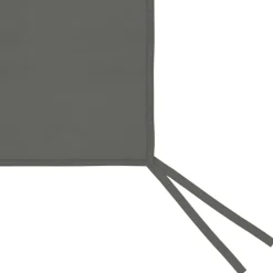 VIDAXL - Parois latérales de belvédère avec fenêtres 2 pcs anthracite