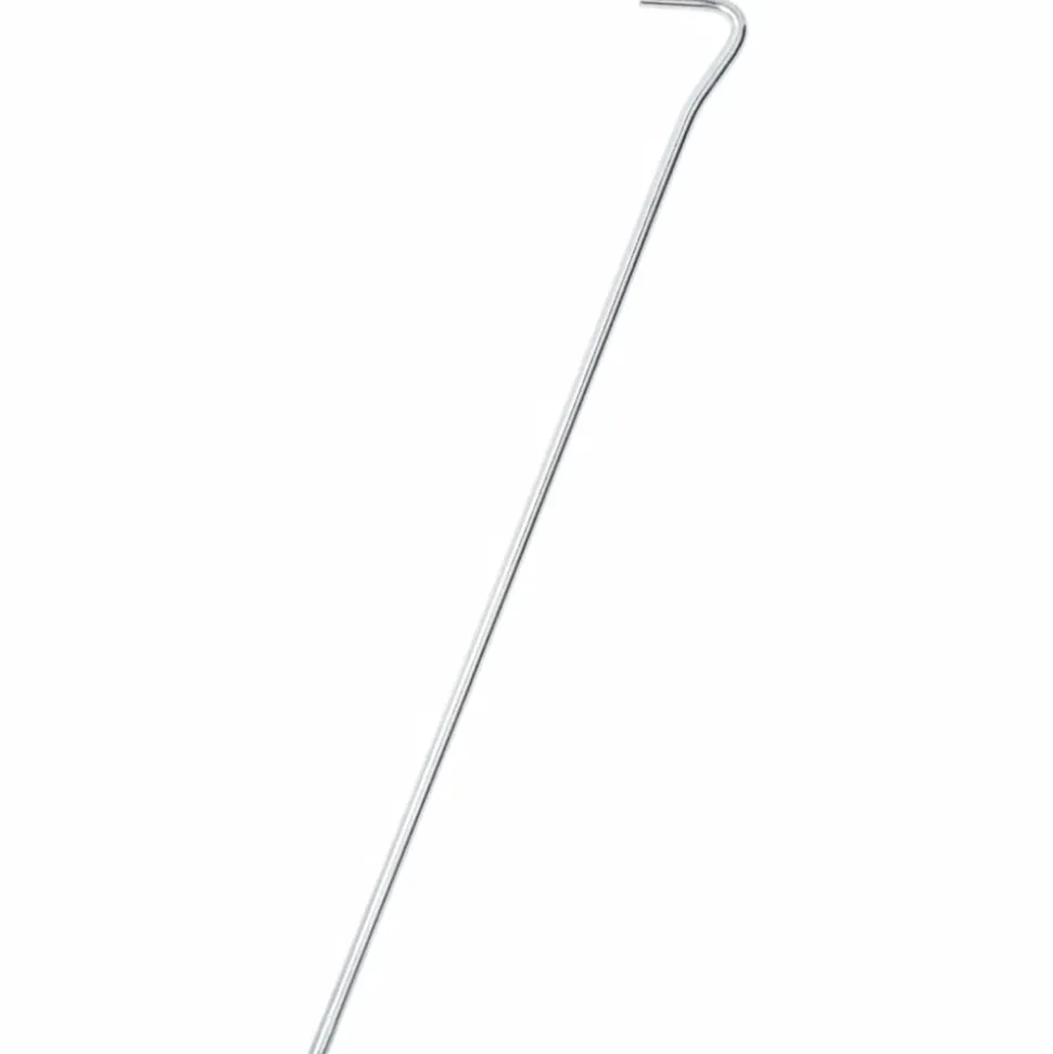 VIDAXL - Piquets de tente 50 pcs 30 cm ø7 mm acier galvanisé