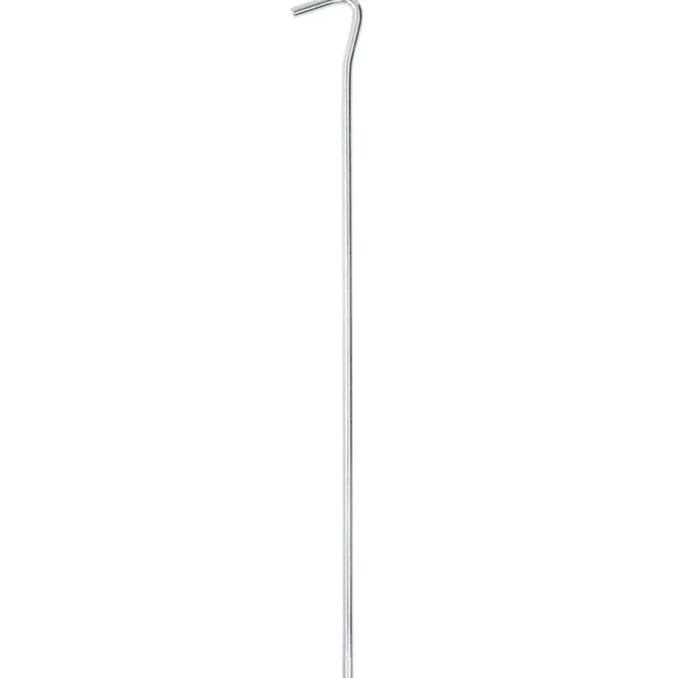 VIDAXL - Piquets de tente 50 pcs 30 cm ø7 mm acier galvanisé