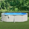 VIDAXL - Piscine avec échelle de sécurité 490x360x120 cm