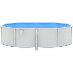 VIDAXL - Piscine avec échelle de sécurité 490x360x120 cm