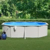 VIDAXL - Piscine avec pompe filtrante à sable 490x360x120 cm
