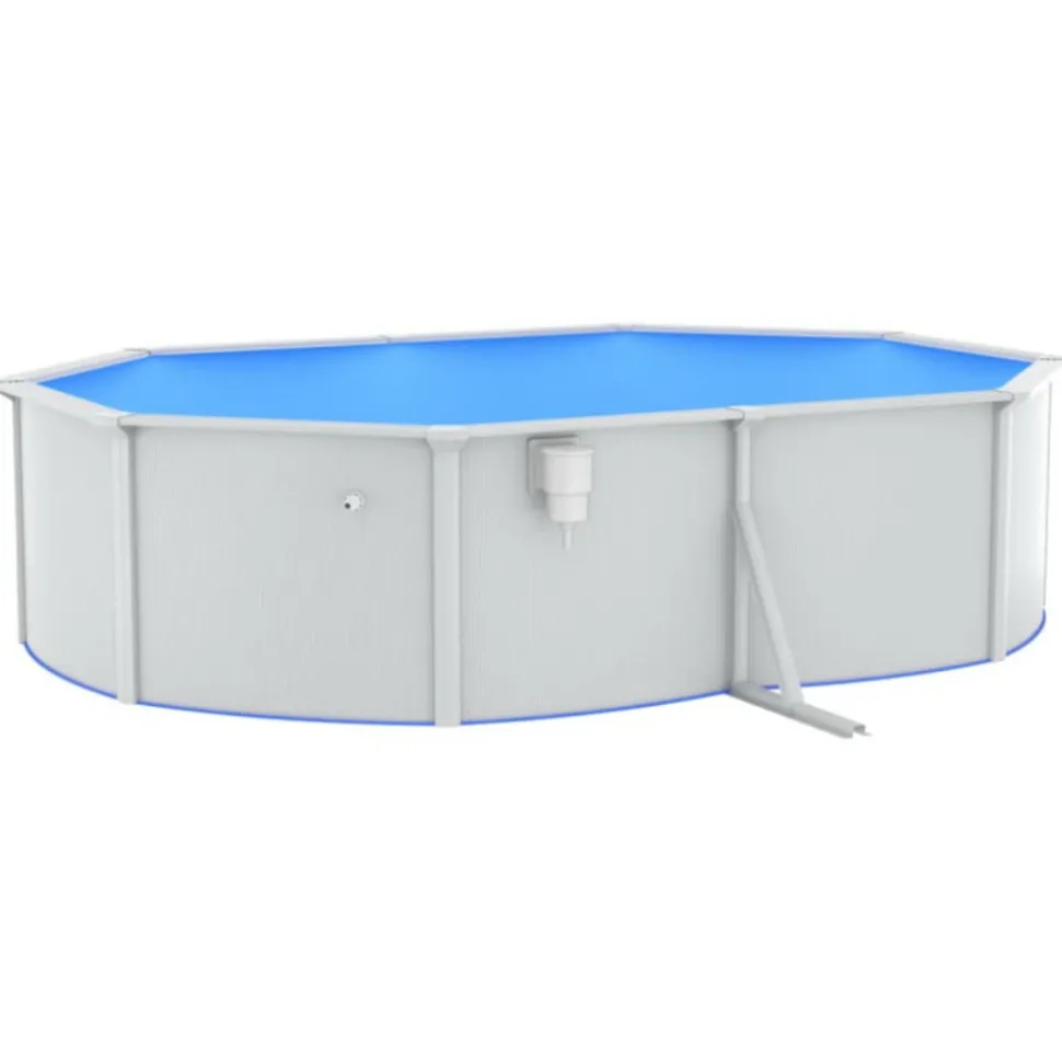VIDAXL - Piscine avec pompe filtrante à sable 490x360x120 cm