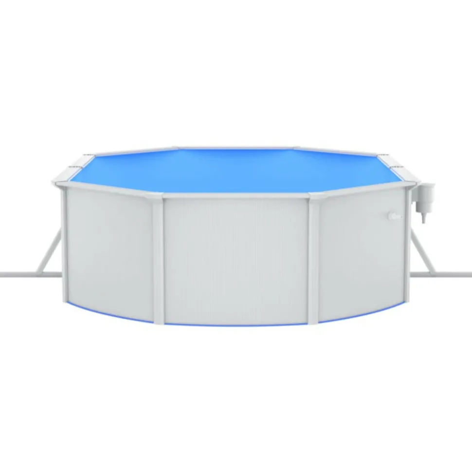 VIDAXL - Piscine avec pompe filtrante à sable 490x360x120 cm