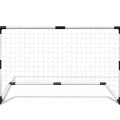 VIDAXL - Set de mini-but de football poteau et filet enfants 2pcs 91,5x48x61 cm