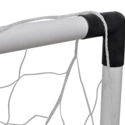 VIDAXL - Set de mini-but de football poteau et filet enfants 2pcs 91,5x48x61 cm