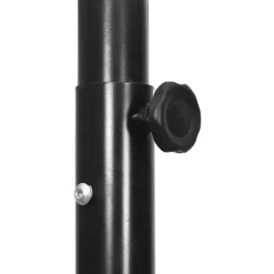 VIDAXL - Support de basket-ball noir 237-307 cm polyéthylène