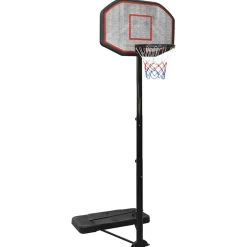 VIDAXL - Support de basket-ball noir 258-363 cm polyéthylène