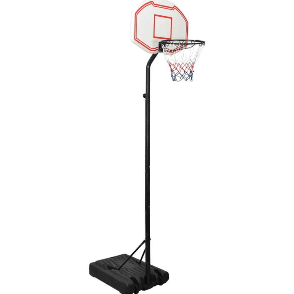 VIDAXL - Support de basket-ball blanc 282-352 cm polyéthylène