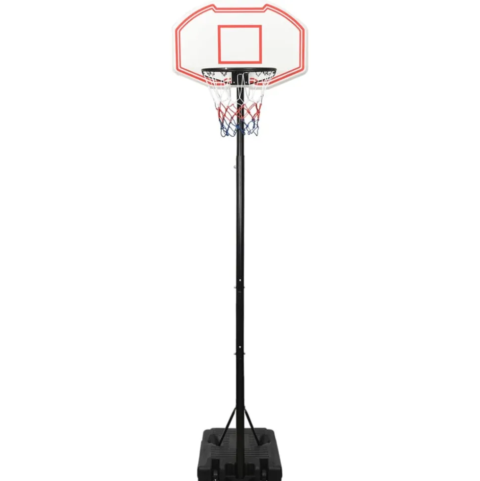 VIDAXL - Support de basket-ball blanc 282-352 cm polyéthylène