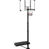 VIDAXL - Support de basket-ball transparent 256-361 cm polycarbonate
