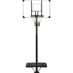 VIDAXL - Support de basket-ball transparent 256-361 cm polycarbonate